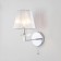 Sconces with lampshade Alegria, 40W, E14, 25.5x17x27.5 cm