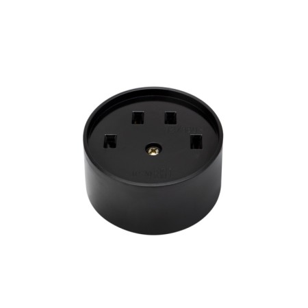 RS rosette for electric stove 32 A, 380 V, 3P+re (OU) Black Rexant-1