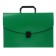 A4 Calligrata Folder Portfire, 13 departments, 700 μm, up to 300 sheets, green