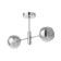 Apollo chandelier 2x60W e27 chrome
