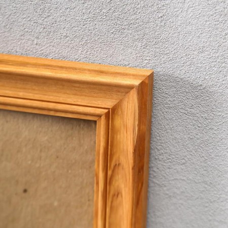 Photo frame 40x60 cm walnut Ave. No. 3 (plastic screen)-5