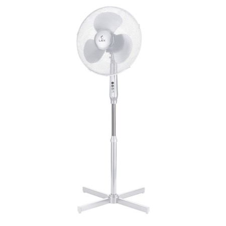 Fan Lex LXFC8310, floor, 45 watts, 3 modes, white