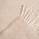 Valencia plaid 140x200cm, white/sand, cotton 50%, polyester 30%, pan 20%