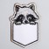 Thermal appliance "Raccoon", 4.4 x 6.5 cm