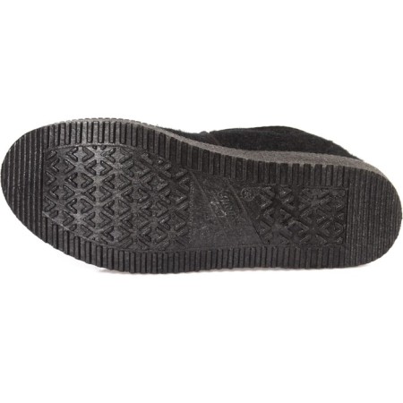 Male cloth shoes 183-01, black color, size 45 (292 mm)-3