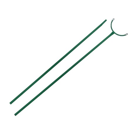 Support for branches, h = 200 cm, d = 1.6 cm, metal, green, Greengo-1