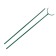 Support for branches, h = 200 cm, d = 1.6 cm, metal, green, Greengo