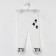 Nursery sliders, white color, height 68 cm