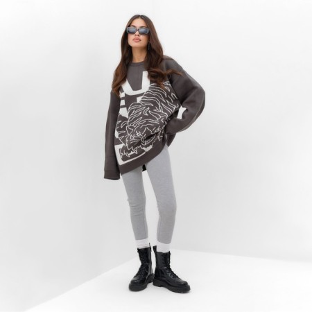 Jumper Female Mist "Tiger", Gray, OneSize (44-48)-1