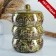 A set for the junction "Russian" 3x0.9l / 16.5x23cm, malachite