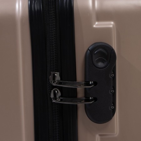 Middle suitcase 24 "Coded Castle, Golden Color-6