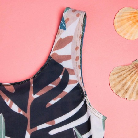 Children's swimsuit KAFTAN "Tropics", height 122-128 (34)-4