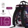 A backpack - a bag, Erich Krause, a wallet from textiles, artificial leather, purple color