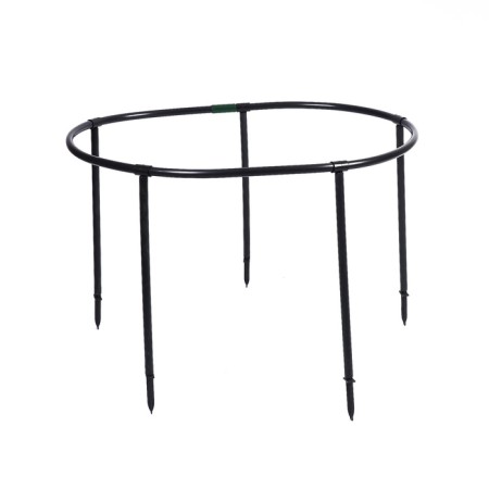 Builder, d = 80 cm, h = 50 cm, leg d = 2 cm, plastic, black, "currant +"