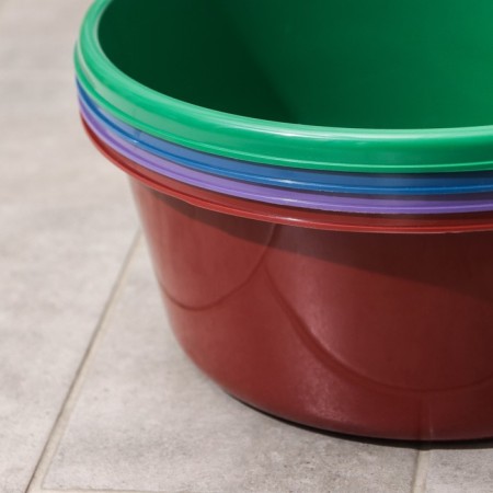 Round Household, 6 l, color mix-2