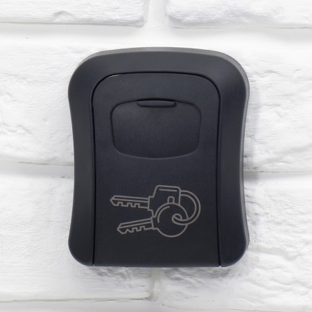 The keybox is wall -mounted with the Klyuchi code lock, 12 x 9.6 x 4 cm.-1