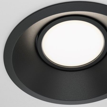 The built-in lamp Technical DL028-2-01B, 1x50W, 9.3x9.3x4.5 cm, GU10, Black Color Black-1