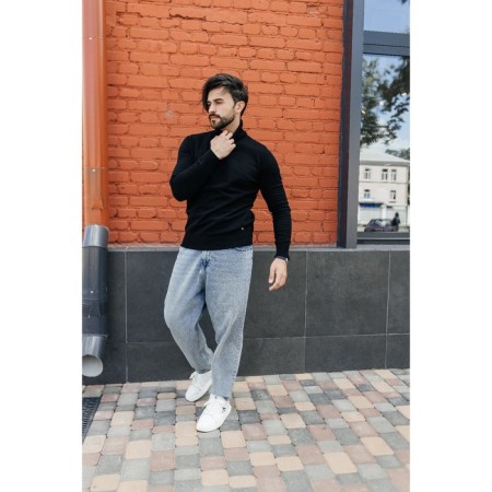 Jumper male ise, size 56, black color-9