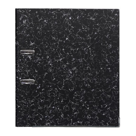 The registrar folder 75 mm, A4, Calligrata, Economy Marble, Lower Metal Kant, Black-5
