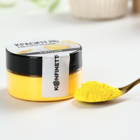 Dye neon konfinetta, yellow, 7 g.-2