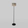 Bogate’s Castellie 01124/4, E14, 4x60W, 320x320x1650 mm, black color Black