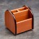 Organizer 4 sections, on a rotating stand, under the beech, 12x12x12 cm