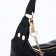 Bag-baget with a zipper, black color