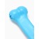 Chewing toy "Tasty bone" with holes for treats, TPR, 11 cm, blue