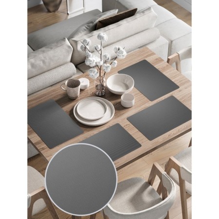 A set of napkins for setting the table "Small Textile", rectangular, rounded edges, size 30x46 cm, 4 pcs-1