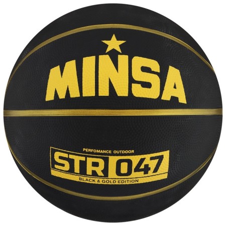 Basketball ball minsa str 047, PVC, glued, 8 panels, p. 7-4
