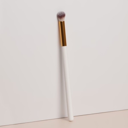 Make-up brush "White", 18 (+/- 1) cm, white color-1