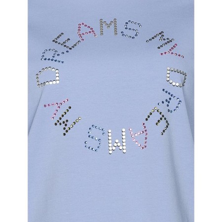 Women's sweatshirt, size XS, blue color-7