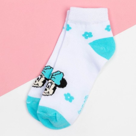 Socks "minnie mouse", Minnie Mouse, White, 12-14 cm-1