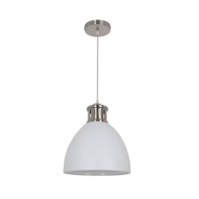 Viola 1x60W E27 Susception White, Nickel 30x30cm