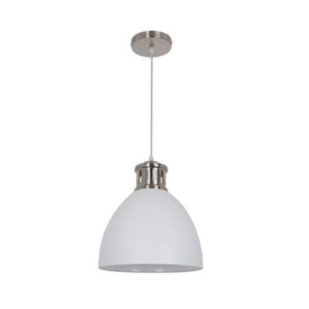 Viola 1x60W E27 Susception White, Nickel 30x30cm