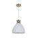 Viola 1x60W E27 Susception White, Nickel 30x30cm