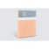 Glass sheet "Monospace", size 200x200x23 cm, peach color