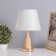 Table lamp "Nina" 1x40W E27 gold/brown 21x21x33cm