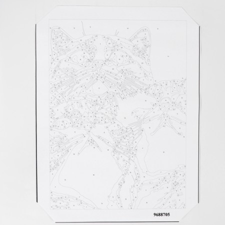 Picture on numbers in the Catcep tube, 30 x 40 cm-5