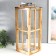 Climber tree "Lantern - large windows" brown set 2 pcs 30x13x13; 49x18.5x18.5 cm