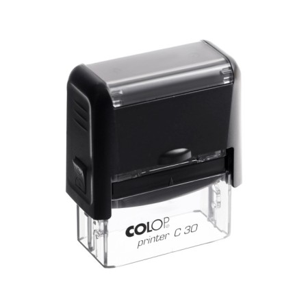 Equipment for the stamp automatic Colop Printer Sompact 30, 18 x 47 mm, black case-4
