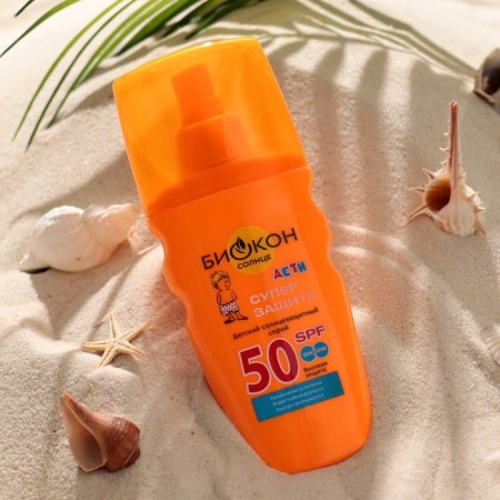Children's sunscreen spray SPF 50 Biocon, 160 ml