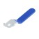 Blue-knob for the ball valve Zein, reinforced, 1/2 "-3/4", rubberized, blue