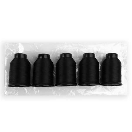 Shoe threads, 86l, 250 m, black color-3