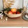 Basket for storage of handmade lauded “Teri”, with handles, 40 × 24 × 12 cm, brown color