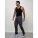 Cargo jeans men, size 46-48, dark gray color