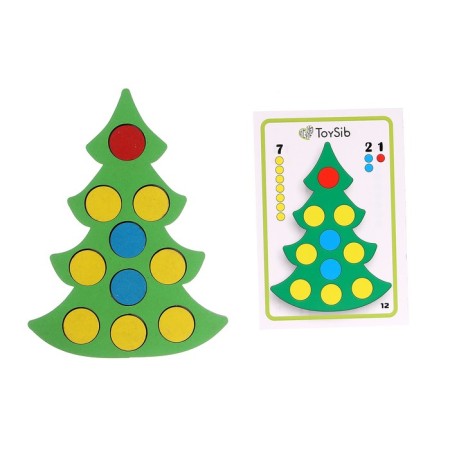 Mosaic "Dress the Christmas tree"-6