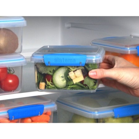 SISTEMA containers set, blue, 1.2 liters, 3 pcs.-4