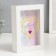Pigger Interior plastic "Heart on Marble" 17x12x3.8 cm