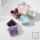 Gift box for earrings/ring "Balt sati", 5 × 5, color mix